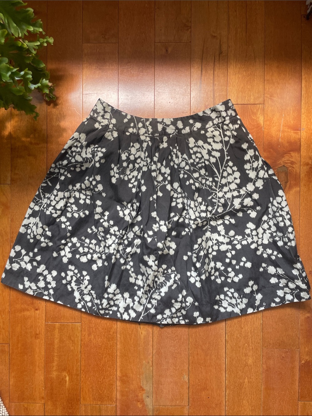 Anthropology Moulinette Soeurs Floral Print Skirt